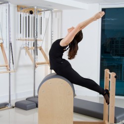 Equipment: Ladder Barrel - Exercise: The Swan