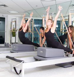 Equipment: Classic Reformer (Duet) - Exercise: The Breast Stroke Exercise