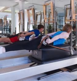 Equipment: Classic Reformer (Duet) - Exercise: The Pull Straps