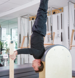 Equipment: Ladder Barrel - Exercise: Advanced Handstand