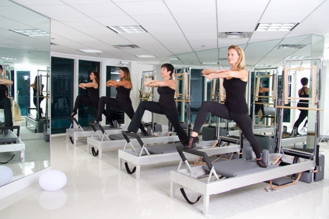 Equipment: Classic Reformer (Group Class) – Exercise: Front Splits