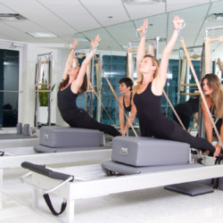 Equipment: Classic Reformer (Duet) - Exercise: The Breast Stroke Exercise